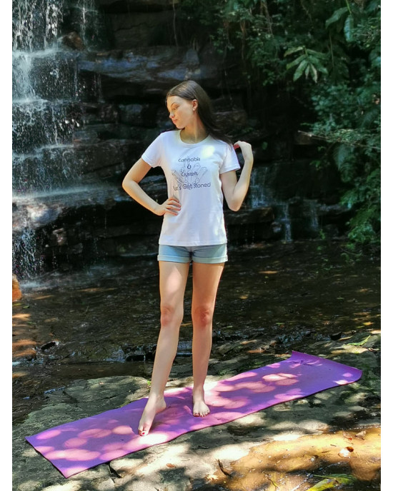 Cannabis And Crystals White Tee